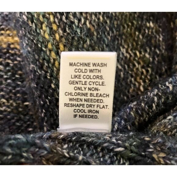 C est. 1946 long line open front collared cardigan sweater vest - Picture 5 of 7